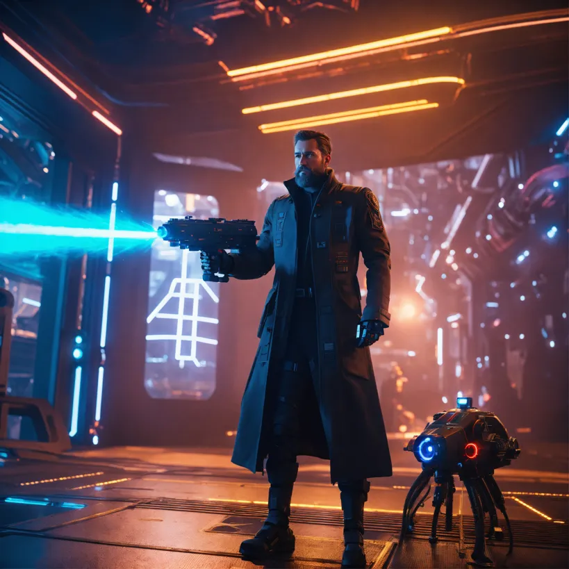 Neon Glyphs in Midnight Rain