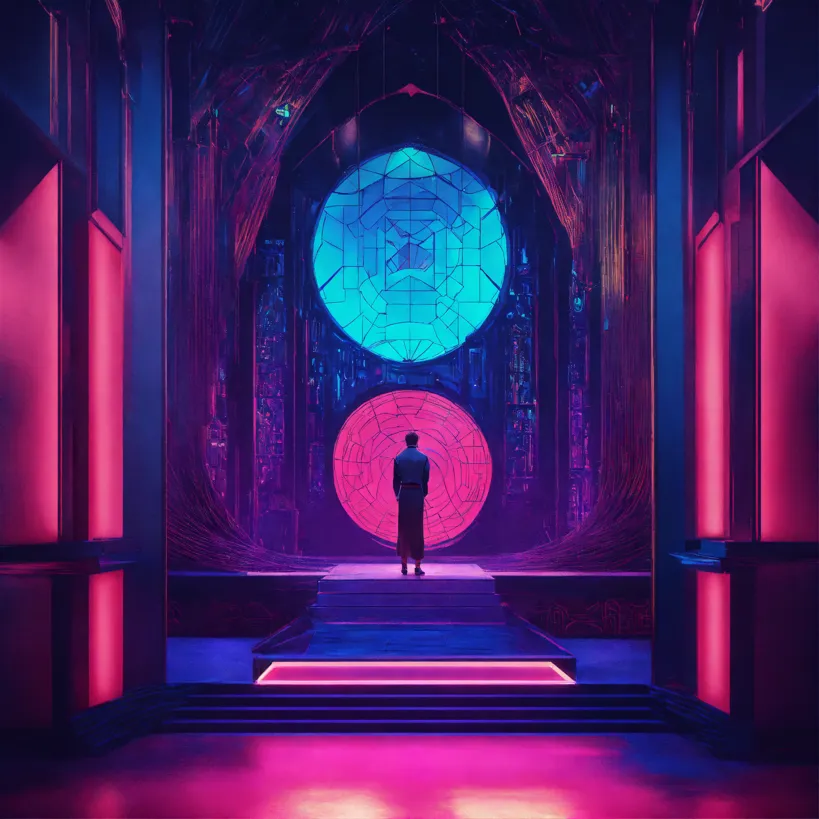 The Holographic Rune Plaza