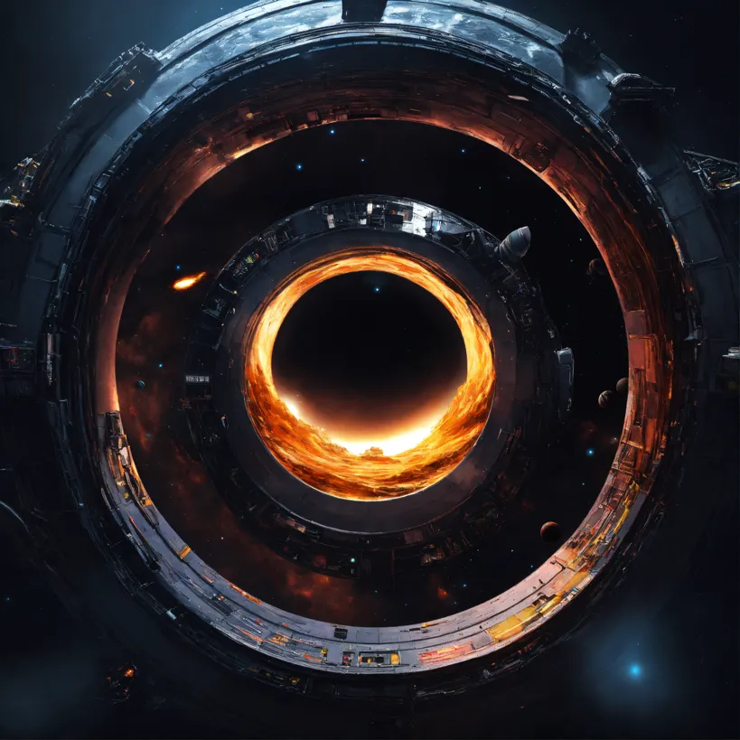 Through the Celestial Rift
